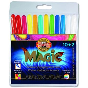 Flamastry Magic 10+2 kolory