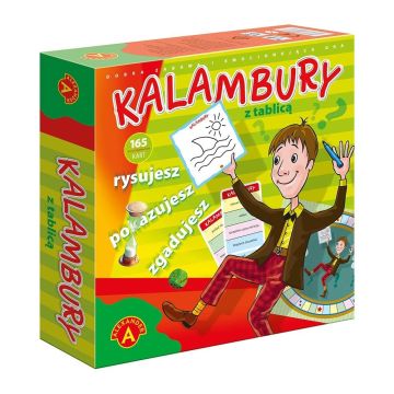 Kalambury z tablicą ALEX