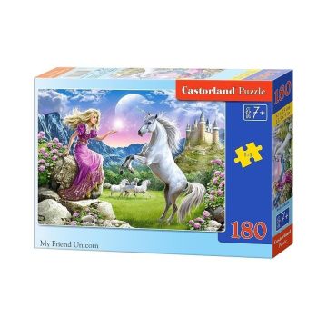 Puzzle 180 My Friend Unicorn CASTOR