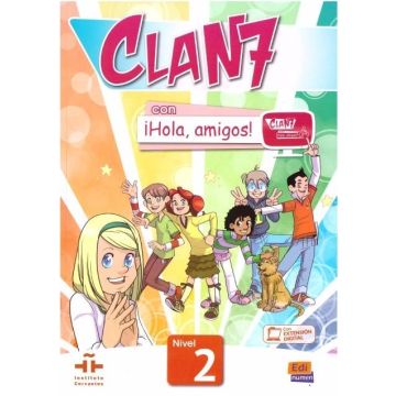 Clan 7 con Hola amigos 2 podręcznik + kod online