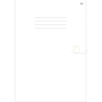 Teczka wiązana A4+ biała z liniami (10 szt)