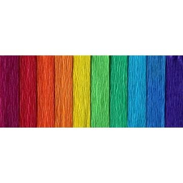 Bibuła marszczona MIX Spectrum (10szt)