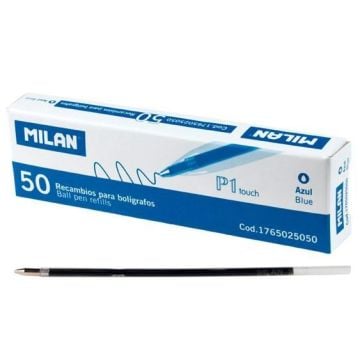 Wkład do długopisu niebieski (50szt) MILAN
