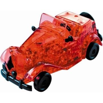 Crystal puzzle Automobil czerwony