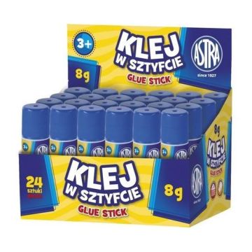 Klej w sztyfcie 8g (24szt) ASTRA