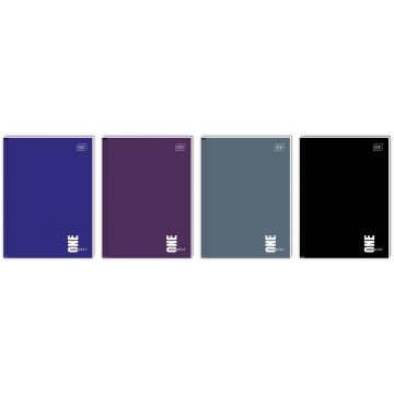 Brulion A5/96K kratka One Color (5szt)