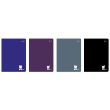 Zeszyt A5/80K kratka One Color (10szt)