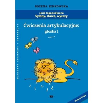 Ćwiczenia artykulacyjne zeszyt 7 głoska L A4