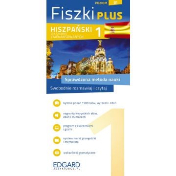 Hiszpański Fiszki Plus dla średniozaawansowanych 1