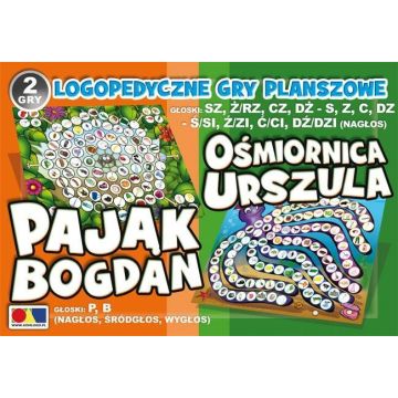 2 gry Ośmiornica Urszula/Pająk Bogdan