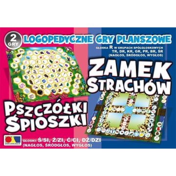 2 gry Zamek Strachów/Pszczółki Śpioszki