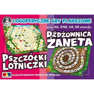 2 gry Dżdżownica Żaneta/Pszczółki Lotniczki