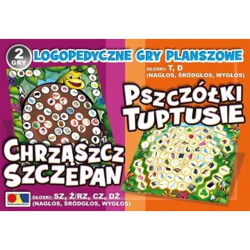2 gry Chrząszcz Szczepan /Pszczółki Tuptusie