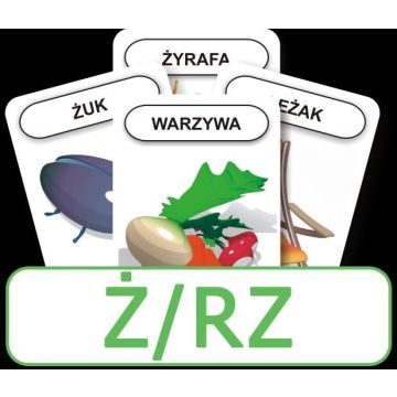 Logopedyczny Piotruś. Część II - głoska Ż/RZ