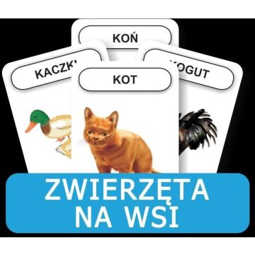 Rozwijamy mowę i myślenie - Zwierzęta na wsi.