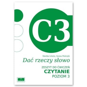 Dać rzeczy słowo. Czytanie - poziom 3.