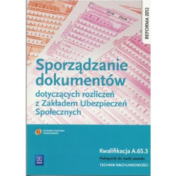 Sporządzanie dokum. dot. roz. z zak. ubez. A.65.3