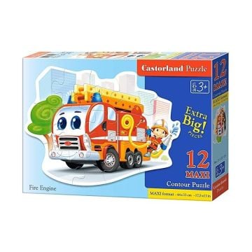 Puzzle 12 maxi Fire Engine CASTOR