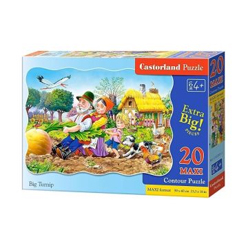 Puzzle 20 maxi - Duża Rzepka CASTOR