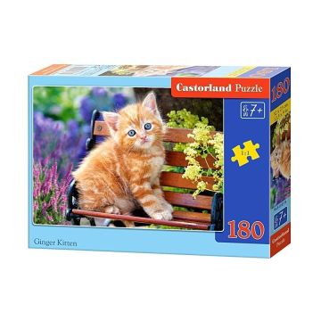 Puzzle 180 Imbirowy kotek CASTOR