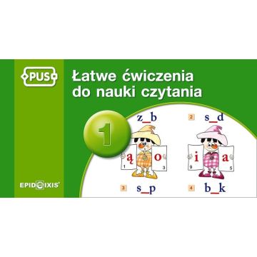 PUS Łatwe ćwiczenia do nauki czytania 1