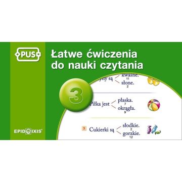 PUS Łatwe ćwiczenia do nauki czytania 3