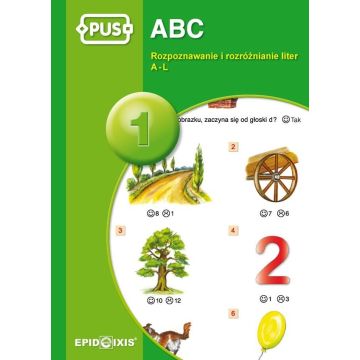 PUS ABC 1 Rozpoznawanie i rozróżnianie liter AL