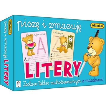 Piszę i zmazuję literki