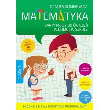 Matematyka kl.2 KP do ćw. w domu i w szkole Wyd.II