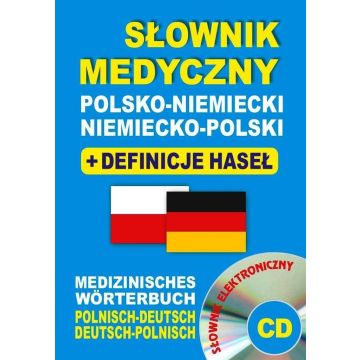 Słownik medyczny polsko-niemiecki niemiecko-pl +CD