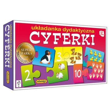 Cyferki. Układanka dydaktyczna