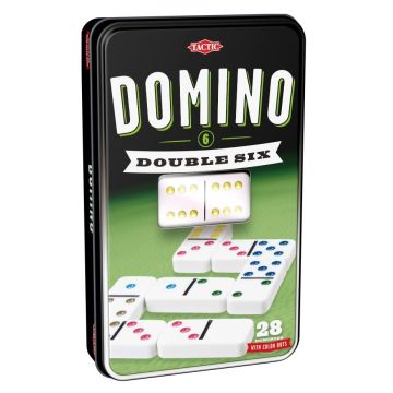 Domino klasyczne w puszce