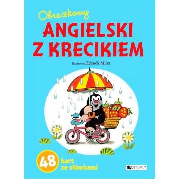 Obrazkowy angielski z Krecikiem (niebieski)