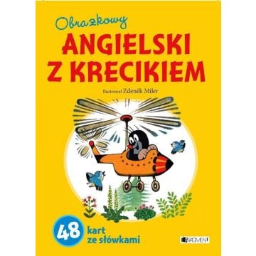 Obrazkowy angielski z Krecikiem (żółty)