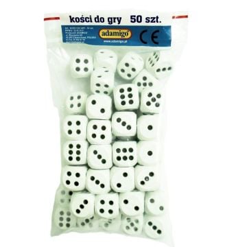 Kości do gry (kpl 50 sztuk)