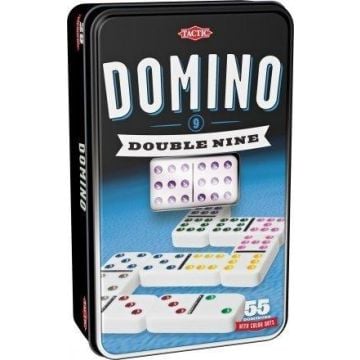 Domino dziewiątkowe w puszce