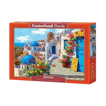 Puzzle 2000 Spring in Santorini CASTOR