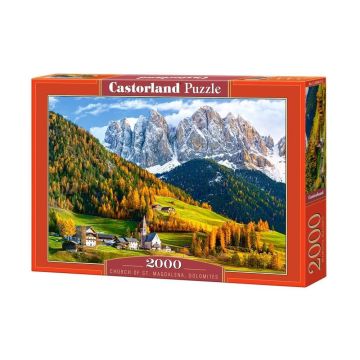 Puzzle 2000 Church of St.Magdalena-Dolomites CASTO