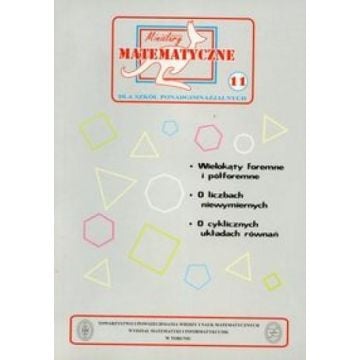 Miniatury matematyczne 11 Wielokąty foremne...