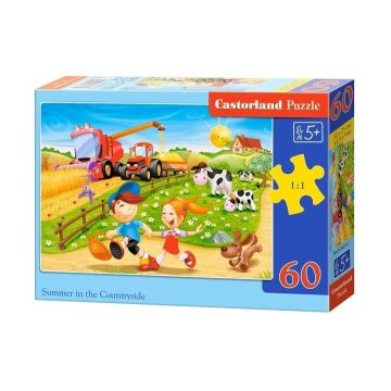 Puzzle 60 Lato na wsi CASTOR