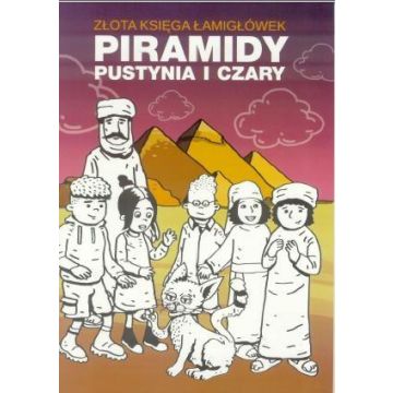 Złota księga łamigówek. Piramidy, pustynia i czary