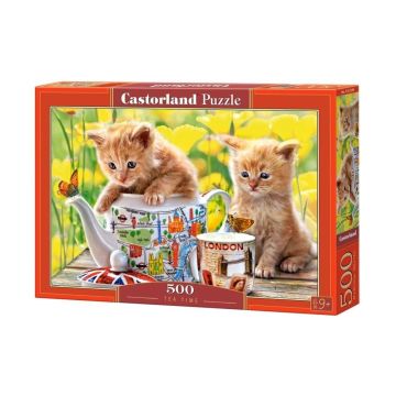 Puzzle 500 Czas na herbatę CASTOR