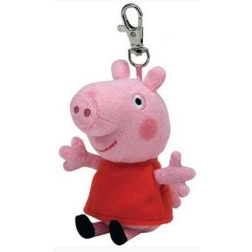 Beanie Babies Świnka Peppa - Peppa brelok