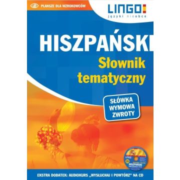 Hiszpański. Słownik tematyczny. Książka + CD