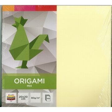 Origami 20x20cm MIX x 100K