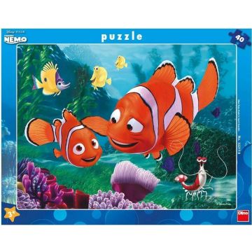 Puzzle 40 ramkowe Nemo