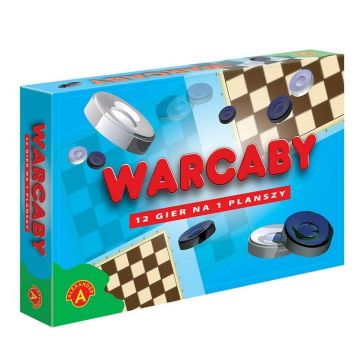Warcaby 12 gier na planszy ALEX