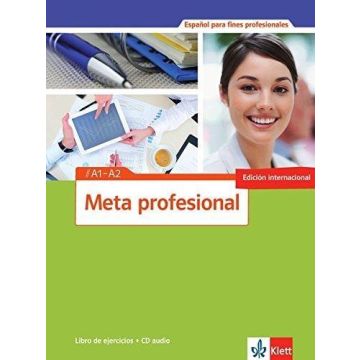 Meta profesional A1-A2 Ćwiczenia + CD LEKTORKLETT