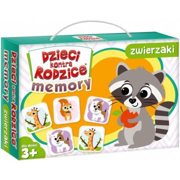 Dzieci kontra Rodzice. Memory Zwierzaki