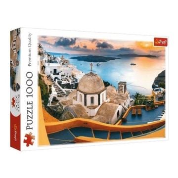 Puzzle 1000 Bajkowe Santorini TREFL